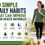 simple daily habits to improve your health naturally